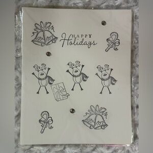 Festive Holiday Greeting Cards 6 cards per pack